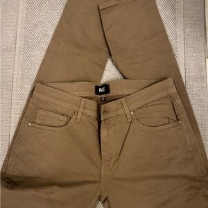 NWOT PAIGE Classic Brown Pants